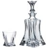 Pahare Whisky cu Decantor Bohemia Florale