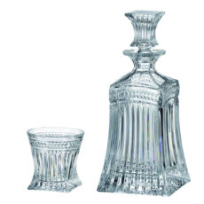 Set Pahare Cristal Bohemia cu Decantor Whisky Imperial