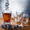 Set Pahare Bohemia Whisky Cu Sticla Quadro