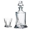 Set Pahare Bohemia Whisky Cu Sticla Quadro