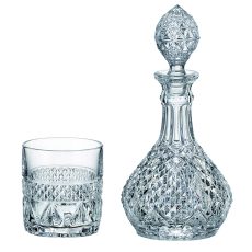 Set Pahare Cristal Bohemia cu Sticla Whisky Daphne