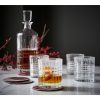 Set Pahare de Cristal Bohemia cu Sticla Whisky Ricky