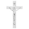 Cruce Lemn si Crucifix Argint 31 cm