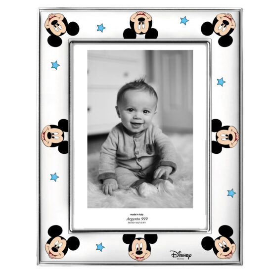 Rama Foto Argint Copii 13x18cm Mickey Mouse