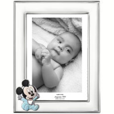 Rama Foto Argint Copii 13x18cm cu Mickey Mouse